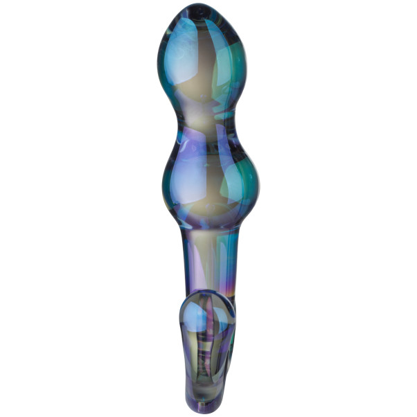 Sinful Chromatic Blue Glas Butt Plug Produktbillede 3