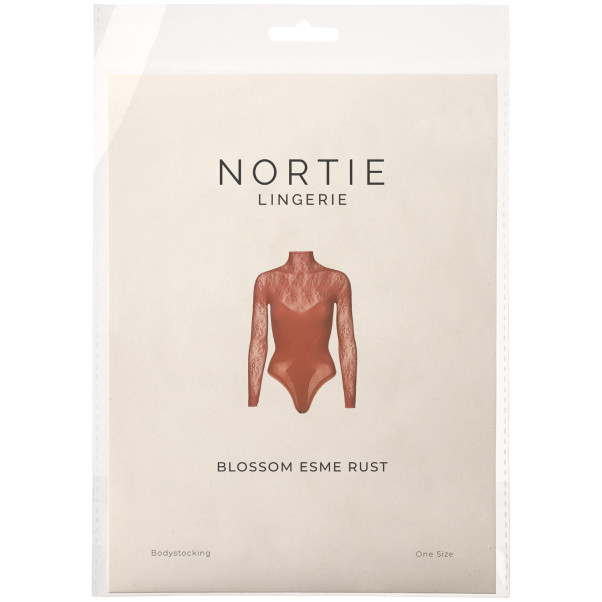 NORTIE Blossom Esme Rust Bodystocking Emballagebillede 90