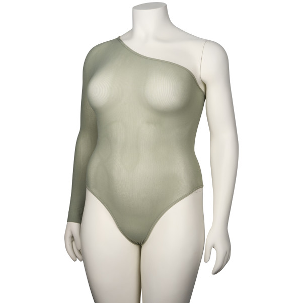 NORTIE Araceae One Sleeve Bodystocking Plus Size Produktbillede 5