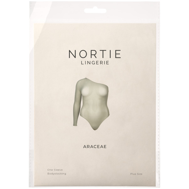 NORTIE Araceae One Sleeve Bodystocking Plus Size Emballagebillede 90