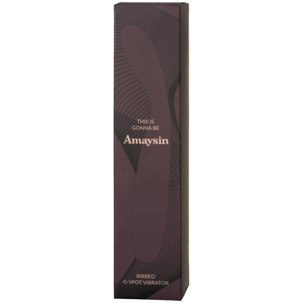 Amaysin Rillet G-punkts Vibrator Emballagebillede 90
