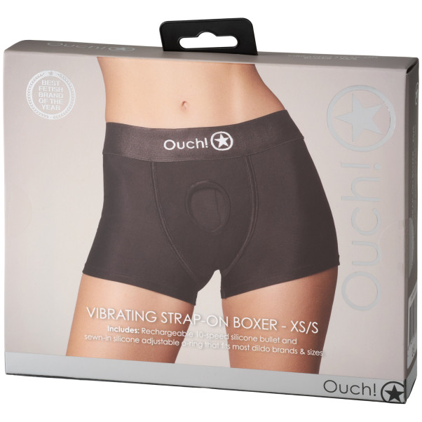 Ouch! Vibrerende Strap-on Boxershorts Emballagebillede 90