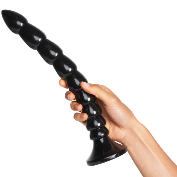 Ouch! Stacked Anal Snake 30 cm Produktbillede med hånd 50