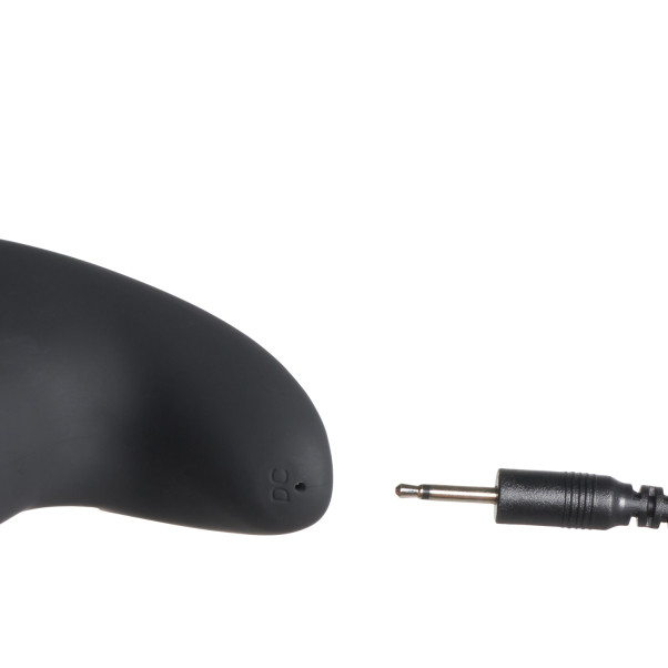 CalExotics Eclipse Thrusting Roterende Prostata Stimulator Produktbillede med hånd 50