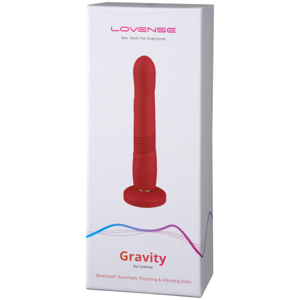 Lovense Gravity Thrusting Dildo Emballagebillede 90