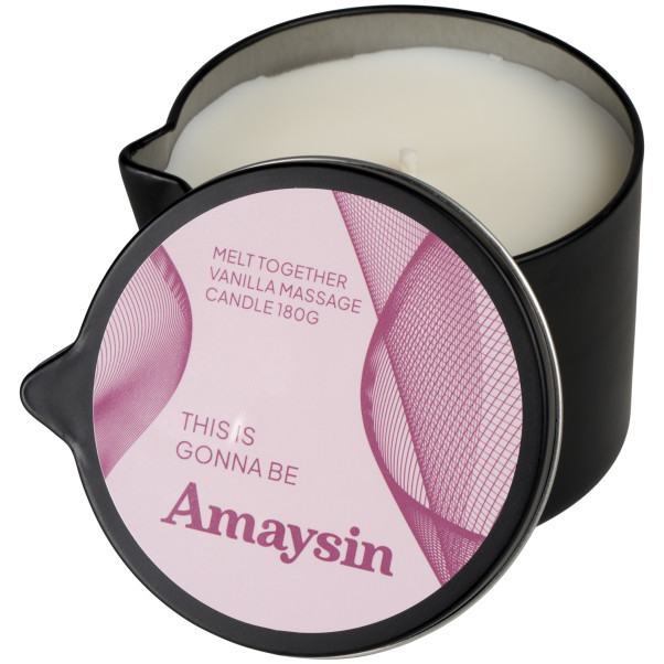 Amaysin Melt Together Vanilje Massagelys 180 g Produktbillede 1