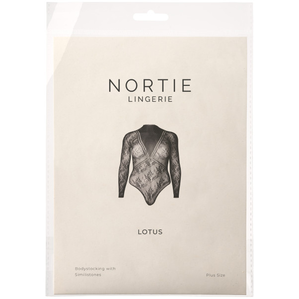NORTIE Lotus Bodystocking med Similisten Plus Size Emballagebillede 90