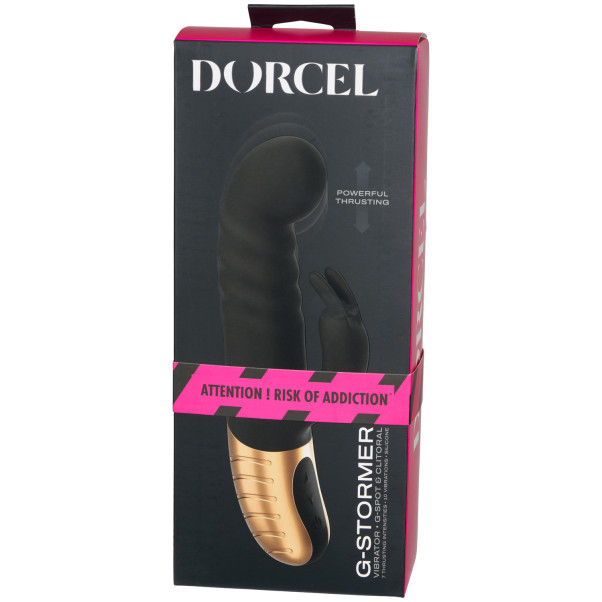 Marc Dorcel G-Stormer Thrusting Rabbit Vibrator Emballagebillede 90