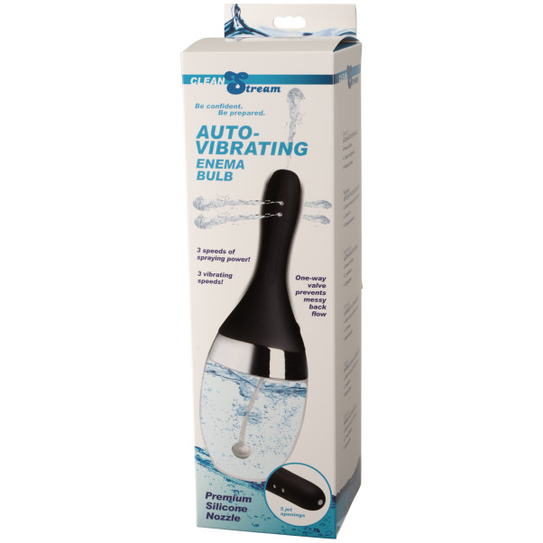 Clean Stream Automatisk Vibrerende Enema Bulb Emballagebillede 90