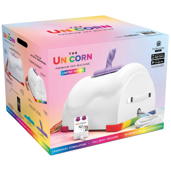 The Cowgirl Unicorn Premium Riding Sexmaskine Emballagebillede 90