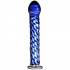 Icicles No 29 Blå Glas Dildo  billede af emballagen 2