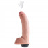 King Cock Realistisk Sprøjte Dildo 23 cm