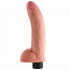 King Cock Realistisk Vibrerende Dildo med Kugler 23 cm