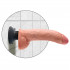 King Cock Realistisk Vibrerende Dildo med Kugler 23 cm