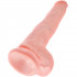 King Cock Realistisk Dildo med Kugler 35 cm