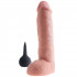 King Cock Realistisk Sprøjte Dildo 28 cm