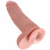 King Cock Realistisk Dildo med Kugler 30 cm  5