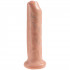 King Cock Uncut Realistisk Dildo 18 cm  1