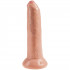 King Cock Uncut Realistisk Dildo 23 cm  1