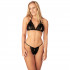 Nortie Idun Blonde Peekaboo BH og Bundløs G-Streng Sæt produkt på model 1