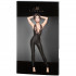 Noir Handmade Wetlook Catsuit med Blonder billede af emballagen 100