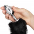 Furry Fantasy Black Panther Tail Butt Plug håndbillede 50