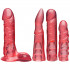Vac-U-Lock Crystal Jellies Fjernbetjent Strap-on Sæt  2