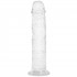 Willie City Realistisk Klar Dildo med Sugekop 18 cm  2