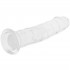 Willie City Realistisk Klar Dildo med Sugekop 22 cm  3