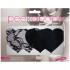 Peekaboos Nipple Stickers Hjerte Blonde 2 pak  100
