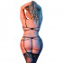 Magic Silk Strappy Hofteholder Sæt Plus Size  2