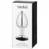 Sinful Black Jewel Metal Butt Plug Lille  100