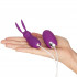 Baseks Bunny Tickler og Vibrator Æg med Fjernbetjening håndbillede 50