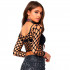 NEW - Leg Avenue Langærmet Crop Top Product model 2