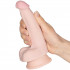 King Cock Plus Triple Density Dildo med Kugler 19 cm håndbillede 50