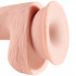 King Cock Plus Triple Density Dildo med Kugler 19 cm  3