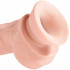 King Cock Plus Realistisk Dildo med Kugler 20 cm billede af emballagen 3