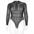 Nortie Gry Bundløs Bodystocking med Lange Ærmer produktbillede 1