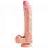 King Cock Plus Triple Density Dildo med Kugler 33 cm produktbillede 1