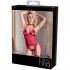 Abierta Fina Rød Rhinesten Basque  90