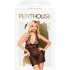 Penthouse Sweet & Spicy Sort Mini Kjole  90