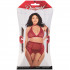 Dreamgirl 4-delt Blonde Sæt Plus Size billede af emballagen 90