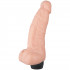Willie City Realistisk Dildo Vibrator med Kugler 19 cm  1