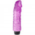 Baseks Realistisk Multispeed Lilla Dildo Vibrator XL 3