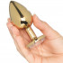 Precious Metals Large Jewel Butt Plug  50
