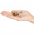 Precious Metals Small Jewel Butt Plug Produktbillede med hånd 50