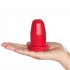 Oxballs Silikone Stopper Plug D Produktbillede med hånd 50