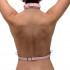Frisky Miss Behaved Pink Chest Harness Produktbillede 2