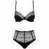 Obsessive Sharlotte Sort BH Sæt Produktbillede 3
