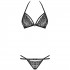 Obsessive Sort Halterneck BH Sæt Produktbillede 3